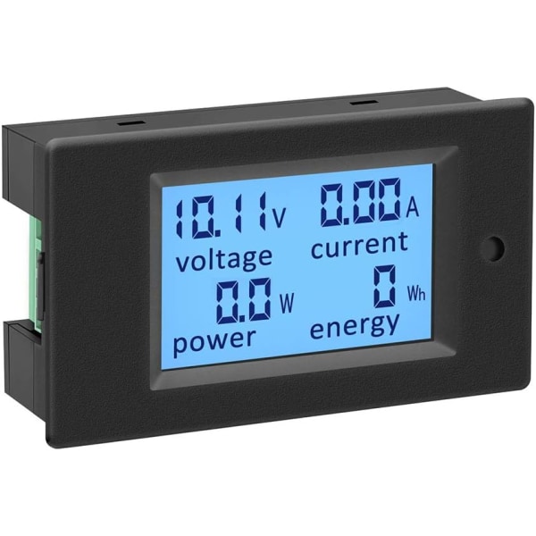 Jännitevirta-tehomittari Energianvalvonta DC 6.5-100V 100A