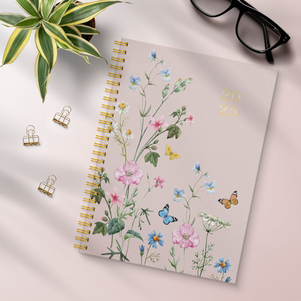 Kalender 2025 Senator A5 Story blomst