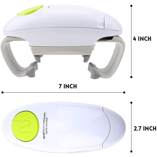 Elektrisk boksåpner One Touch Handsfree Automatisk flaskeåpner