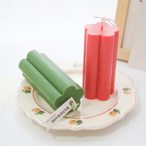 Plommonblomformar i Klar Plast för Ljustillverkning-XF17- one size
