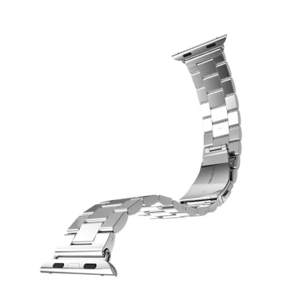Apple Watch 4 - 44 mm - Elegant stållænke (Rustfrit Stål) Silver