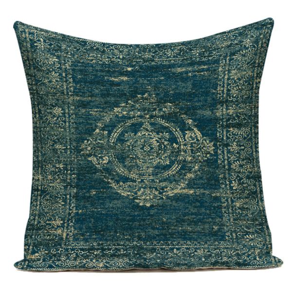 4 örngott akvarellmönster kakel och orientalisk retro kvadrat