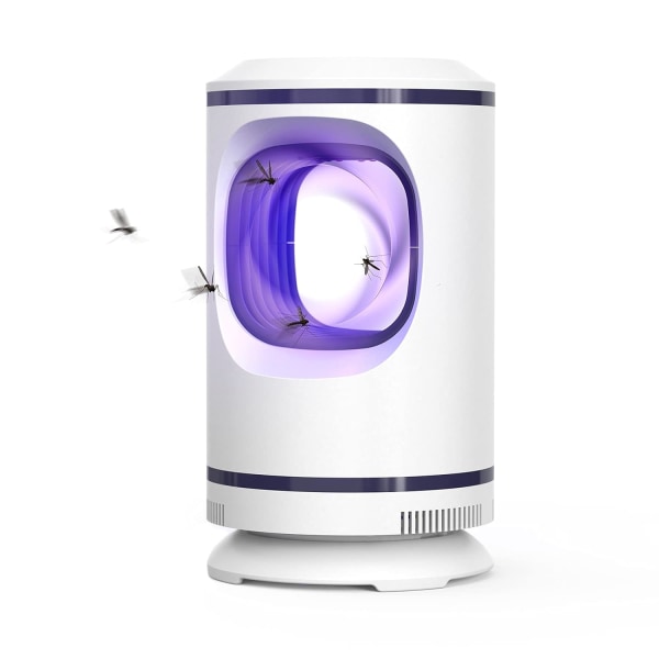 Myggdreperlampe, 360° insektsfelle, USB-lading elektrisk