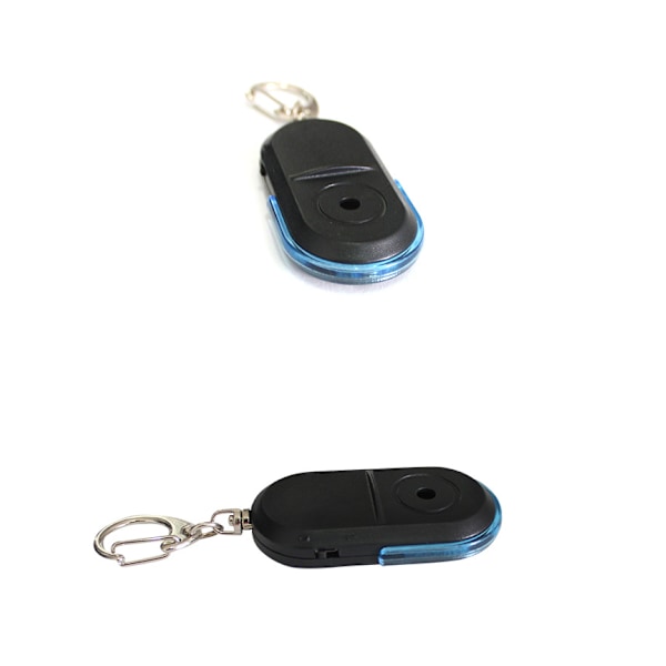 Røstsensorkoblet LED-nøkkel finner med 2 nøkkel mot tapte enheter blue+green