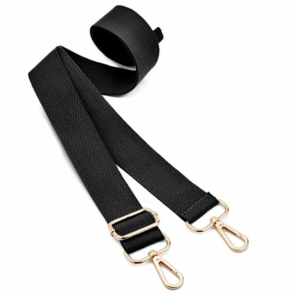 Justerbar ersättningsväska rem med svängbara metallkrokar Canvas handväska Axelremsväska Rem Messenger Bag Utbytbar rem för crossbody handväska