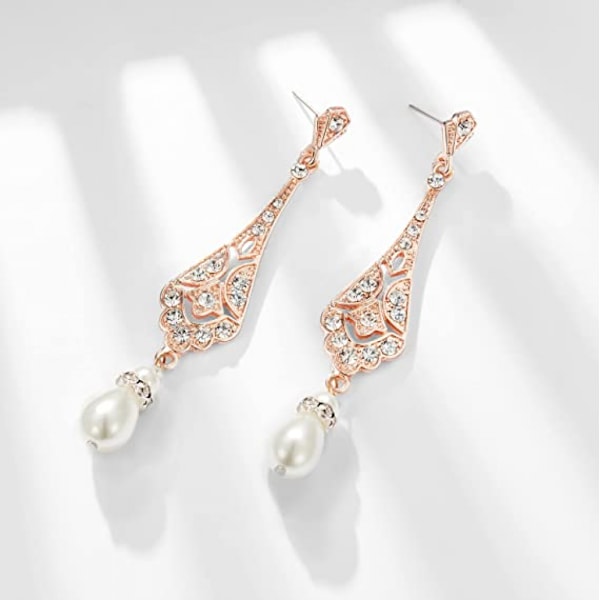 Flapper Art Deco Gatsby øredobber 20-tallet Flapper Gatsby Accesso