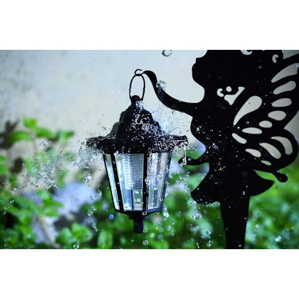Solcellelampe med feer til udendørs dekoration - XS8 -