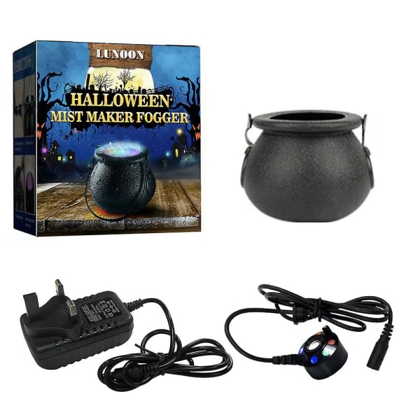2023 Lunoon Heks Glas Atomizer Lampe 7 Farve Flamme Farveændring