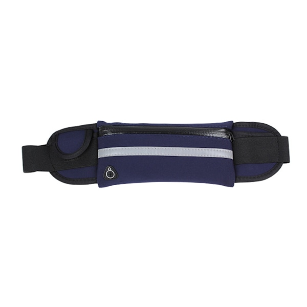 JENSEN Löparbälte (Midjeväska) - Justerbart S till XL VATTENTÄT Royal Blue