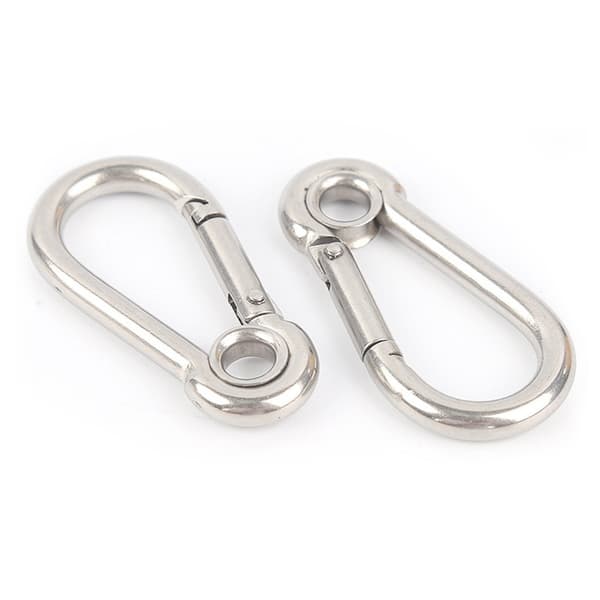 M4 M5 M6 M7 M8 Karabinkrok i rustfritt stål Karbinkrok med-FA- M5X50mm