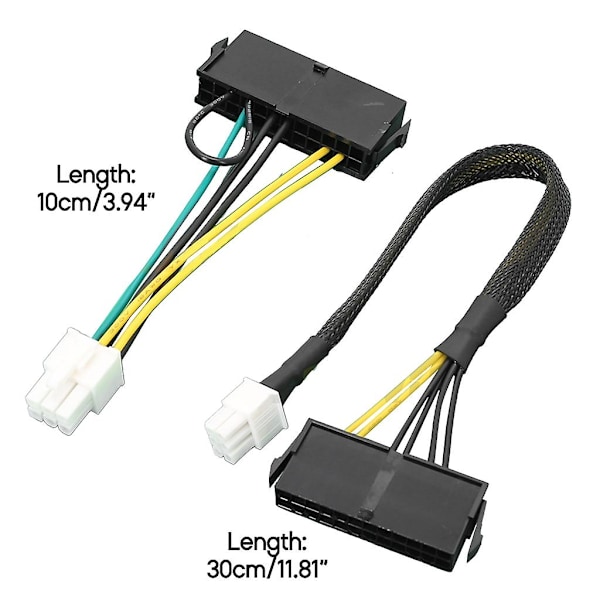 24-stifts till 6-stifts Atx- power Omvandlarsladd för Acer 6-stifts moderkort B