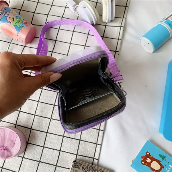 Sanrio kuromi Messenger-väska för kvinnor Anime Hardshell-väska 3