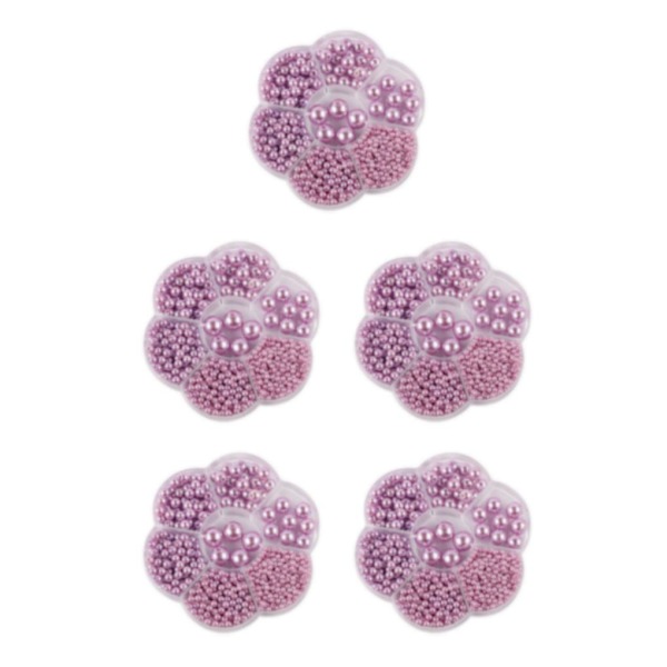 1/2/3/5 1150 st DIY-pärlor för att göra vackra smycken - Lila purple 5PCS