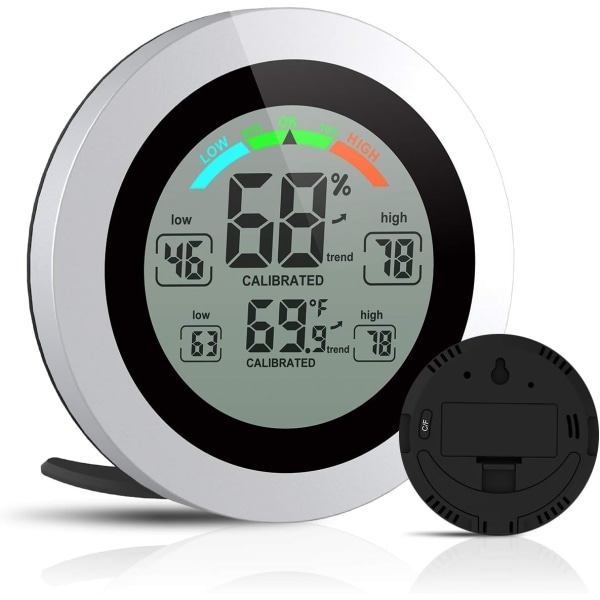 Indoor Thermometer Humidity Gauge Meter Digital Hygrometer Room