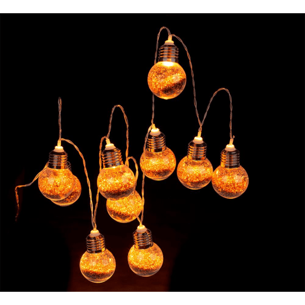 Ljus slinga / Led slinga - Bollar - LED flerfärgad