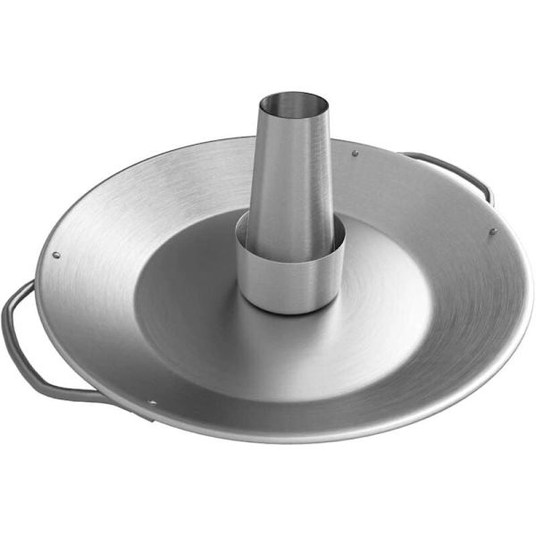 Rostfritt stål kyckling bakform för fjäderfägrill 35 x 24