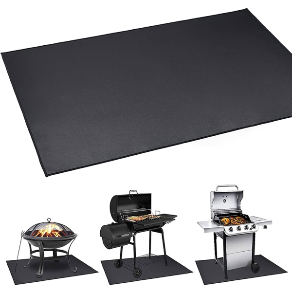 Brannsikre matter for peis, brannmatte for ildsted, brannmatte for åpen peis 39X47 INCH