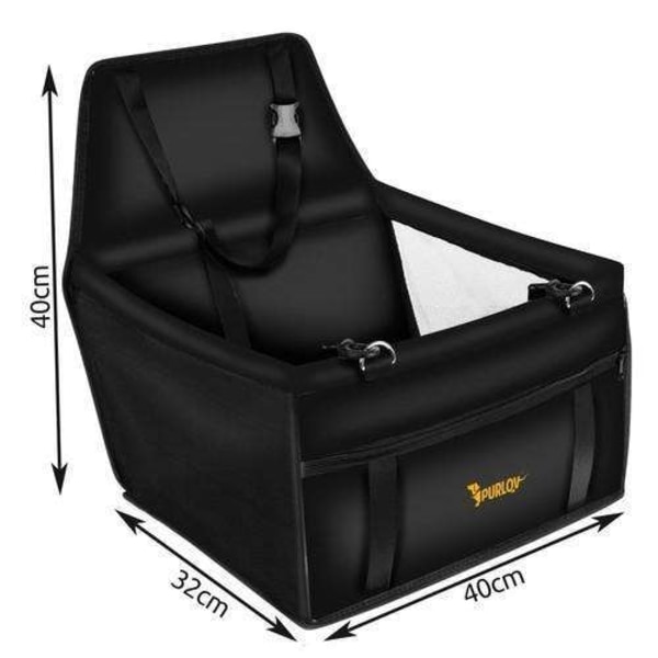 Bilstol til Hund / Kat - Sort black 1200