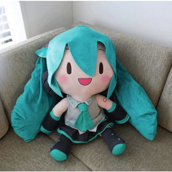 Hatsune Miku plysjlekeserie Snø Hatsune Miku plysj Fylt myk plysjdukke Søt og myk