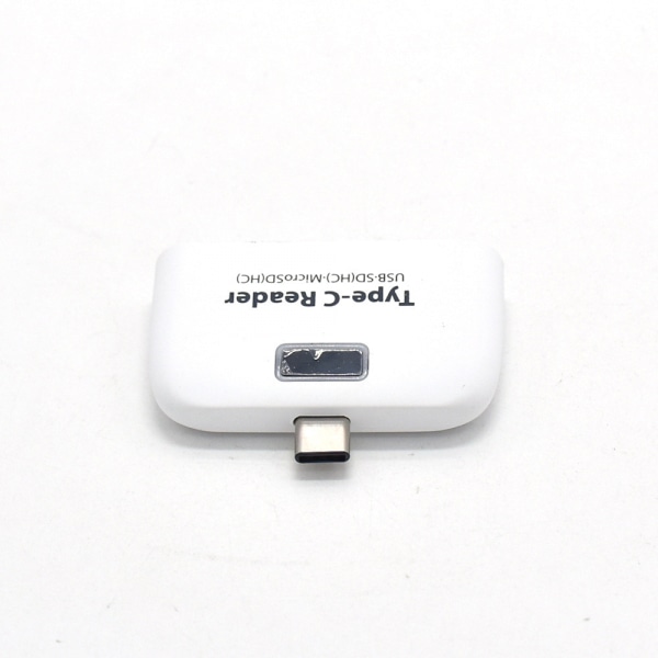 USB3.1 tyyppi-c HUB+TF SD matkapuhelin tyyppi-c otg-kortinlukija Musta