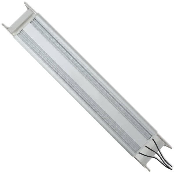 vidaXL Akvarielampe LED 50-60 cm aluminium IP67 1200
