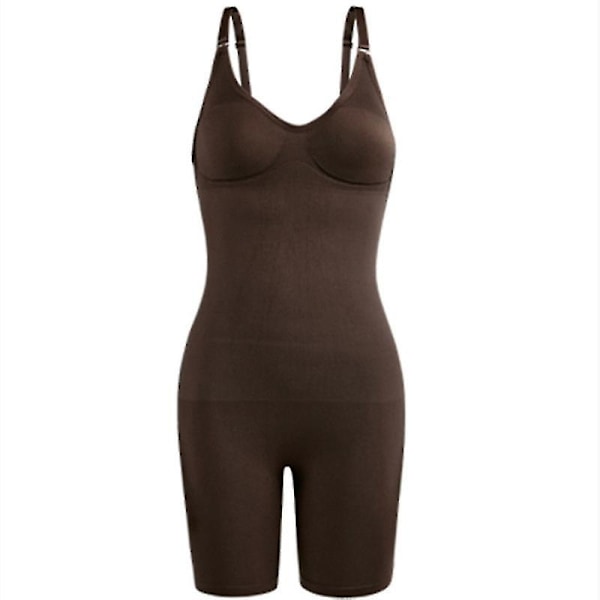 Naisten saumaton muotoileva alusasu Vatsan muotoilu Body Shaper Naisille mukava mekon alle - Perfet COFFEE COFFEE S M