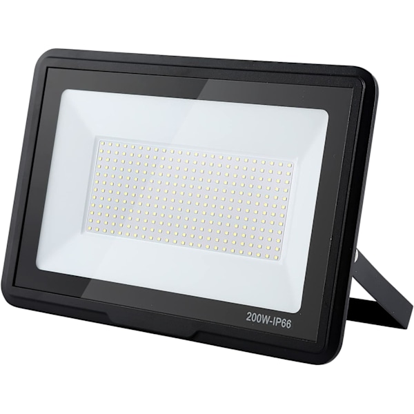 LED-strålkastare, 200W 25000LM Utomhus LED-strålkastare, 6000K LED-strålkastare