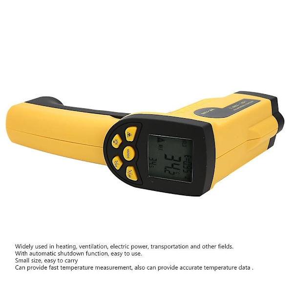 Kjøkken Industriell Grill Digital Kjøtt Termometer LCD Display Lang Sondenhet 2 Timer