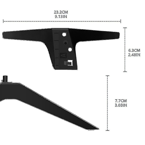 2024 Stativbein for LG TV-apparater, TV-stativbein for LG 49 50 55 tommer TV 50UM7300AUE 50UK6300BUB 5