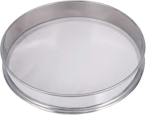 Urtepollenekstraktor i rustfritt stål, stablebar sil, diameter 30 cm-FA-