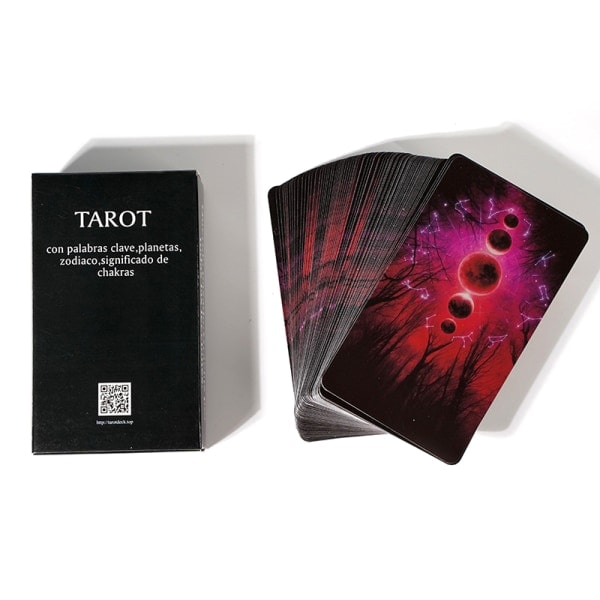 Engelsk version Tarot Oracle Cards Deck Present Tarot Deck Bord A1 en one size
