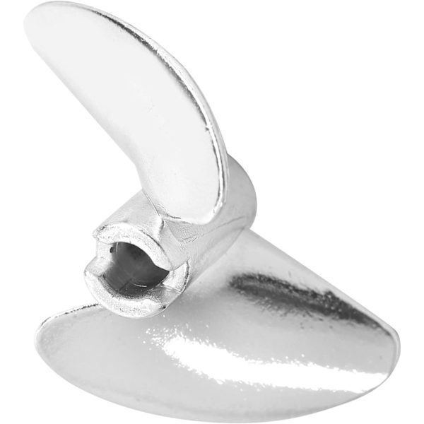 Propeller Rc Båt Propeller Aluminiumlegering 35Mm Rc Båt 2s Propeller Passar för Feilun Ft016 Ft007 Ft012 Ft009 Ft011 Ft010 Ft016 Elica Barca Rc (Silver S)