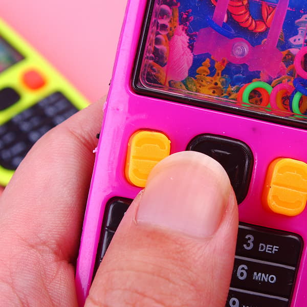 Vattenringkastning klämleksak handhållen spelmaskin par-FA-
