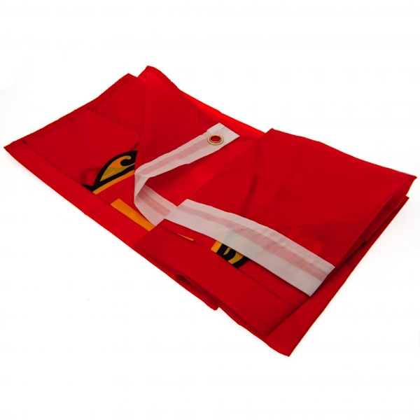 Manchester United FC Flag Én Størrelse Rød Rød