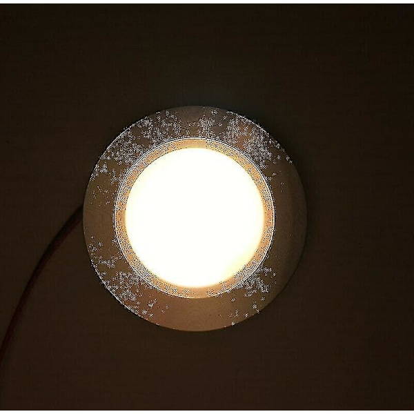 6 x LED 12v 24v Dimbara spotlights infällda svala vita downlights för husvagn båt
