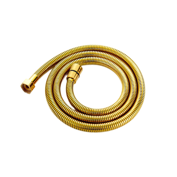 1.5m (59-Inch) Anti-Kink Flexible Gold Shower Hose Stainless