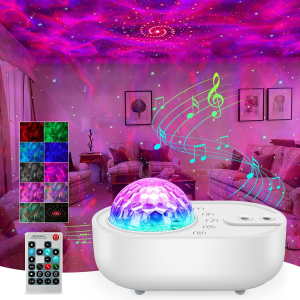 LED Stjernehimmel Projektorlampe, Galaxy Starlight Projektor