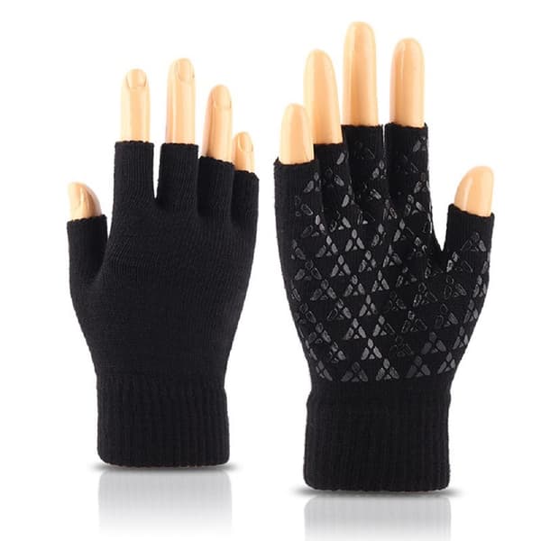 Sormittomat hanskat - Torgvantar Musta one size black