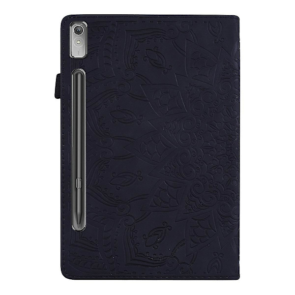 Præget etui til Lenovo Tab P12 12.7 Black