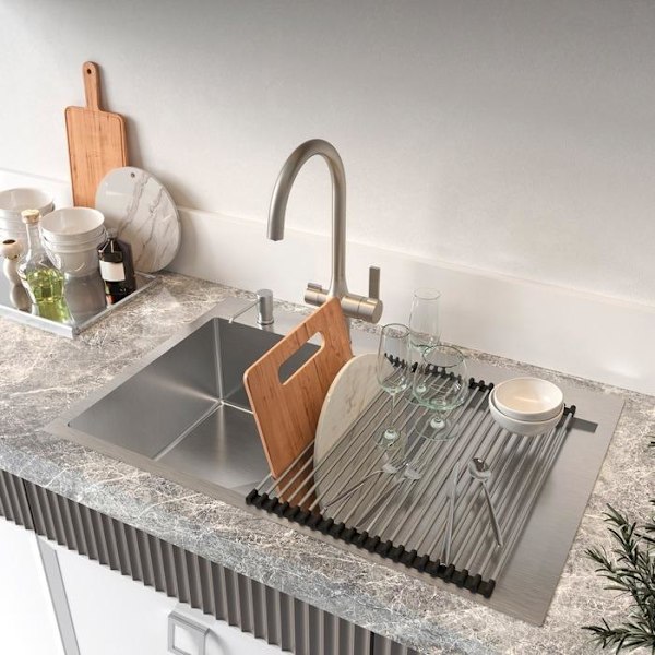 Rullbart Diskstativ - 52x31 cm 510 silver