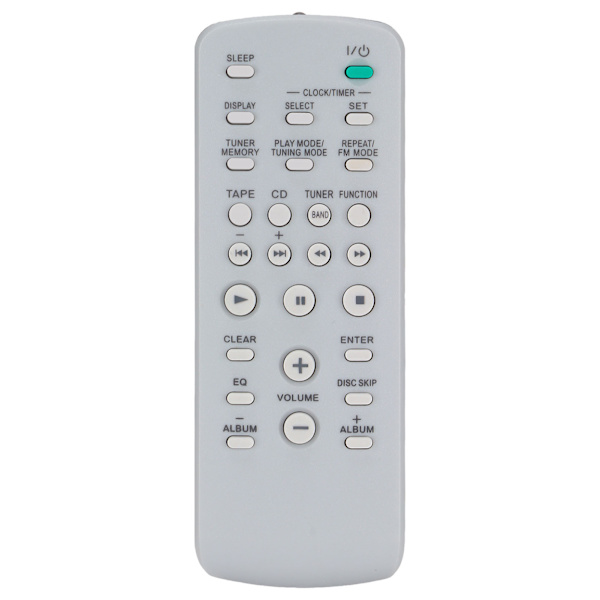 Byte af fjernbetjening Universal Bærbar plastfjernbetjening til RM-SC3 RM-SC30 CD HIFI-system