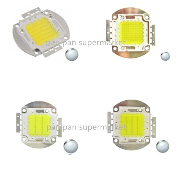 Vit / 10W 20W 30W 50W 100W LED-ljuschip DC 12V 36V COB Integ