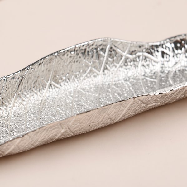Røkelseholder Askefanger Lange Blad Røkelsekar Meditasjon Bronze
