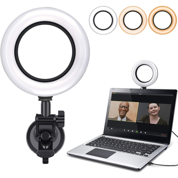 Videoneuvotteluvalaisin, tietokoneen/kannettavan näytön LED-videoneuvotteluvalaisin
