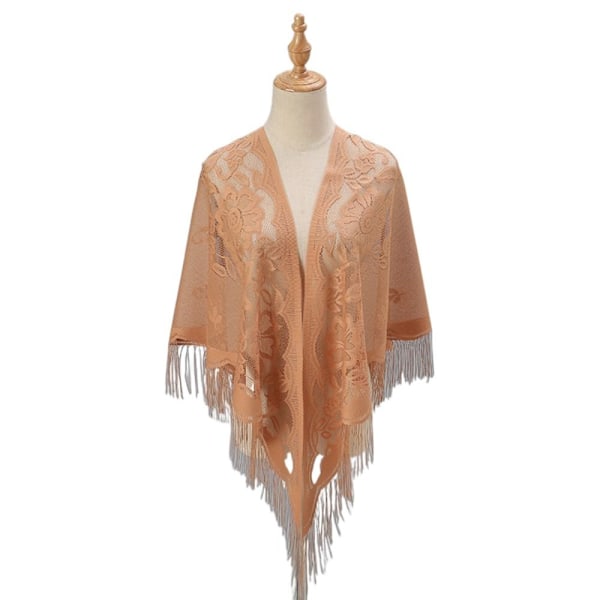 Kvinners sjal for kveldsball Cape NAVY navy