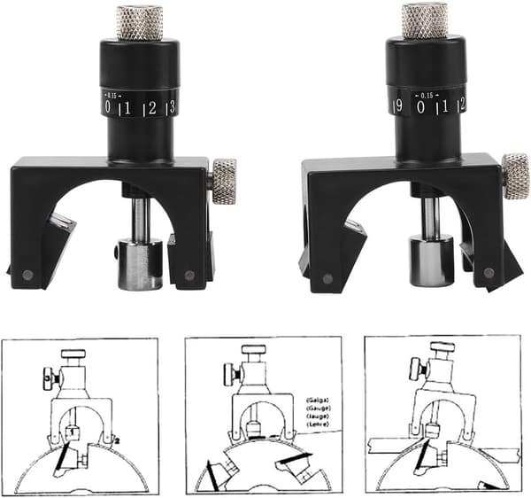 2 st magnetiska planhyvelblad jigg, planhyvelblad inställningsjigg för Pro