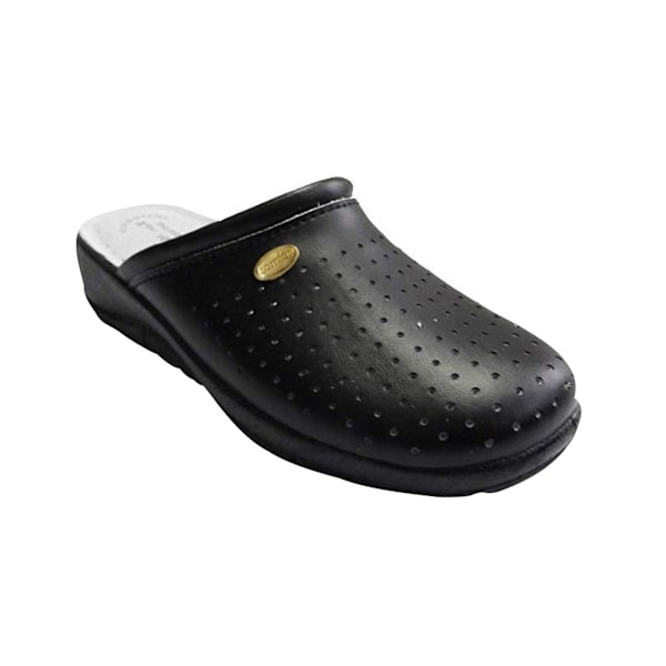 Dek Dam/Dam Läder Clogs 37 EUR Sort Black 37 EUR