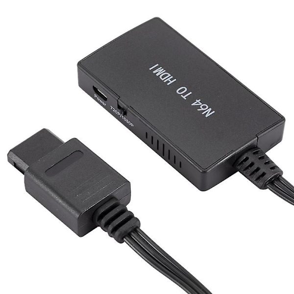 Nintendo 64 till HDMI-omvandlare HDMI-kabel för N64 Snes Gamecube