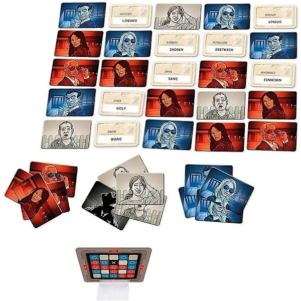 Korkea Laatu Luottamuksellinen Action-Codenames Lautapeli Perheystävällinen Seurapeli Korttipeli