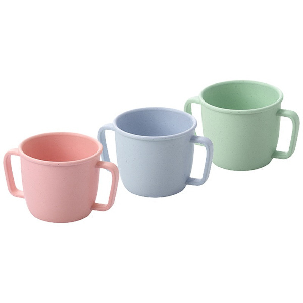 Tvåhandsfatt mugg i enfärgad drickskopp Mjölk Kaffe mugg porslin för hemmet, praktisk och populär Blue